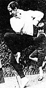 Vitale as a child with his father Mikhail (from Yonkers Historical Society)
